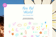 Pen Pal World: Naive Elements Pack, an Object Graphic by divanovskaya_nv (Thumbnail 5 of 20)