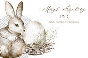 Cute Easter Watercolor Clipart, a Decorative Illustration by LenArt (Thumbnail 13 of 16)