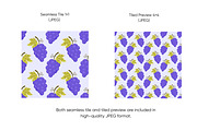 Fruity Seamless Pattern Set, a Food Illustration by Bielousova Art (Thumbnail 3 of 9)