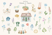 Cottagecore Easter. Hand-Drawn Art., a Seasonal Illustration by Designwork (Thumbnail 3 of 12)