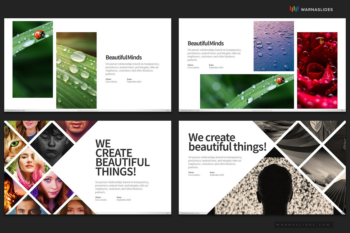 Portfolio PowerPoint Templates, a Presentation Template by Warna Works (Photo 24 of 27)