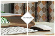 iMac Home Office Mockup, a Household Mockup by IsometricWorld (Thumbnail 6 of 7)
