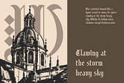 CS Enigma – Blackletter Font, a Blackletter Font by Craft Supply Co. (Thumbnail 2 of 8)