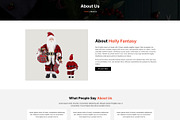 Christmas Gifts & New Year Party, a WordPress Template by HasnainDEV (Thumbnail 2 of 5)