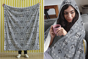 Monochrome Western Aztec Tribal, a Pattern Graphic by PPEthnicDecorPattern (Thumbnail 3 of 10)