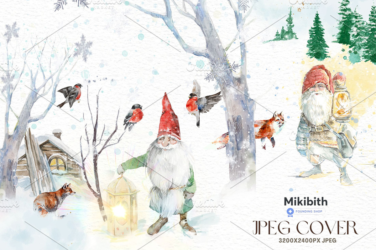 Gnome Wonderland, an Illustration by Alisa Mikibith Art (Photo 7 of 18)