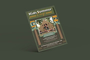 Summer Camp for Kids Flyer Template, a Social Media Template by fashionaddict (Thumbnail 2 of 4)