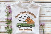 Halloween Farm PNG Sublimation, an Illustration by CraftArtStudio (Thumbnail 2 of 4)