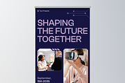 Trade Show Technology Roll Up Banner, a Poster Template by Annora Studio (Thumbnail 3 of 6)