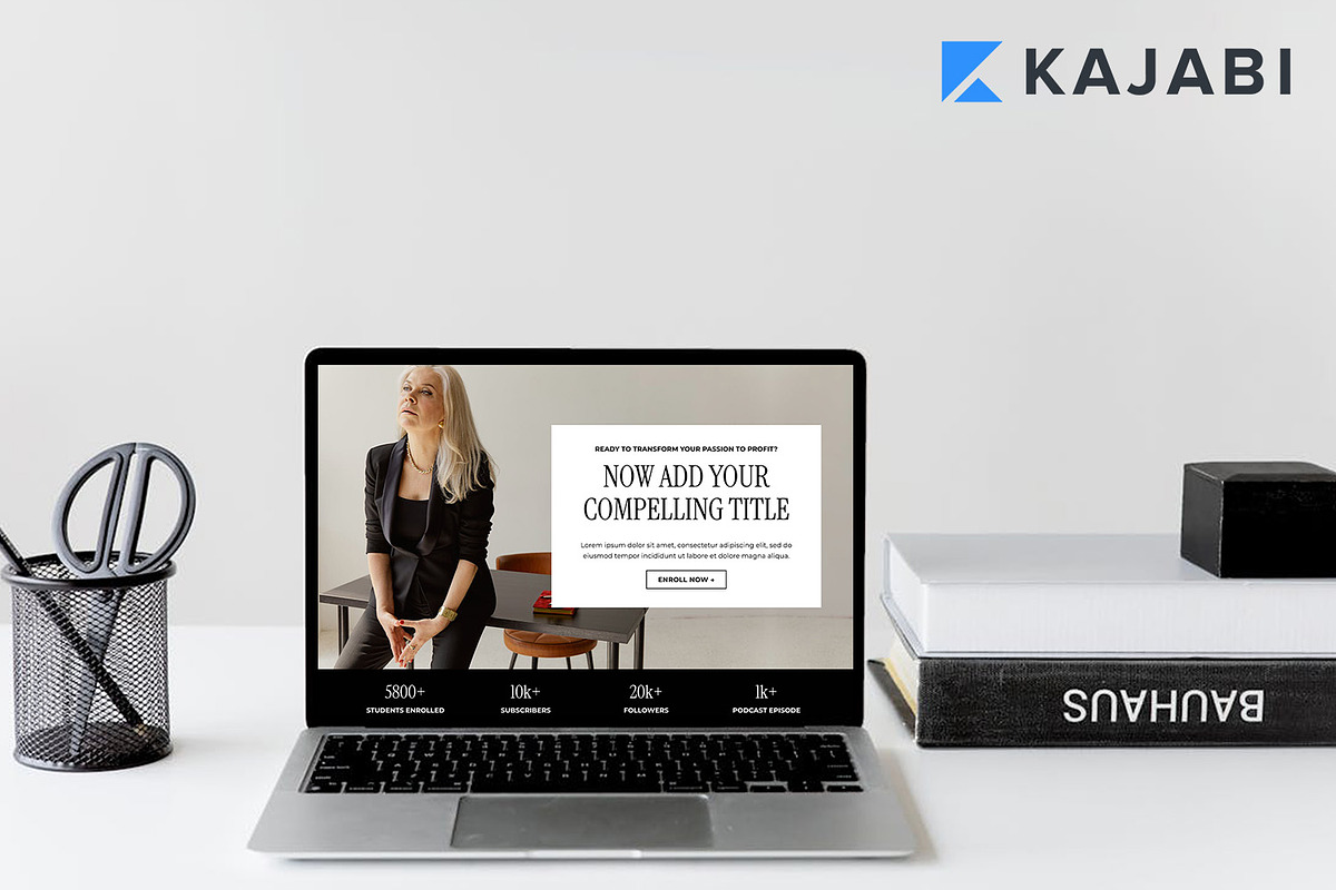 Kajabi Sales Funnel Template, a Landing Page Template by Altenne | Kajabi Designer (Photo 4 of 8)