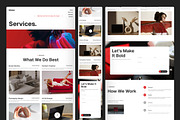 Creative Agency Website UI Figma, an UI Kit Template by peterdraw (Thumbnail 4 of 6)