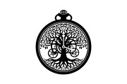 Steampunk Tree of Life Symbol Bundle, an Illustration by yasushie (Thumbnail 12 of 31)