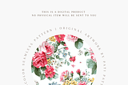 Vintage Floral Seamless Pattern, a Pattern Graphic by Pati Charm Studio (Thumbnail 4 of 6)