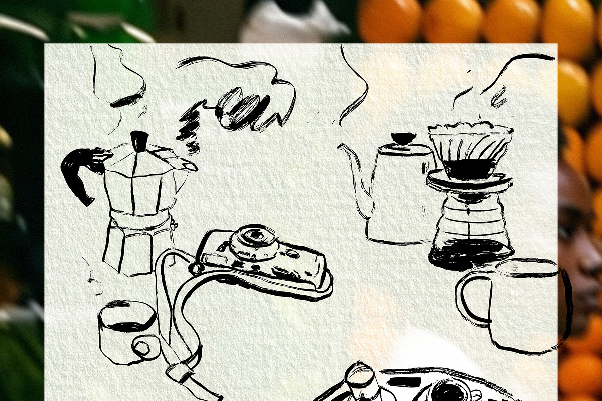 Summer days: Ink Illustrations, a Decorative Illustration by divanovskaya_nv (Photo 18 of 19)