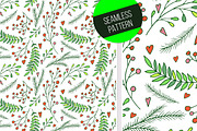 Christmas vector frames, elements, a Decorative Illustration by OKart.studio (Thumbnail 6 of 6)