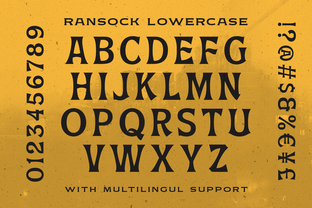 Ransock Display, a Serif Font by Letterhend Studio (Photo 8 of 8)