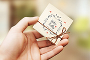 Mini Wedding Invitation Card, an Invitation Template by ShapShapy (Thumbnail 2 of 10)