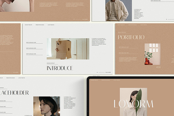 Lovorm Presentation Template preview 8