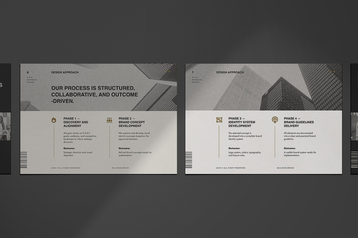 Minimalist Brand Identity Proposal, a Brochure Template by broluthfi (Photo 3 of 9)