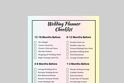 Wedding Planning Checklist, a Stationery Template by MightyDesign (Thumbnail 2 of 8)