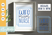 Nurse SVG Cut File Bundle, a Healthcare Illustration by illuztrate (Thumbnail 7 of 13)