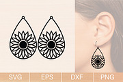 Summer Wood Earring SVG Bundle, an Object Graphic by jannatulpakhi (Thumbnail 2 of 9)