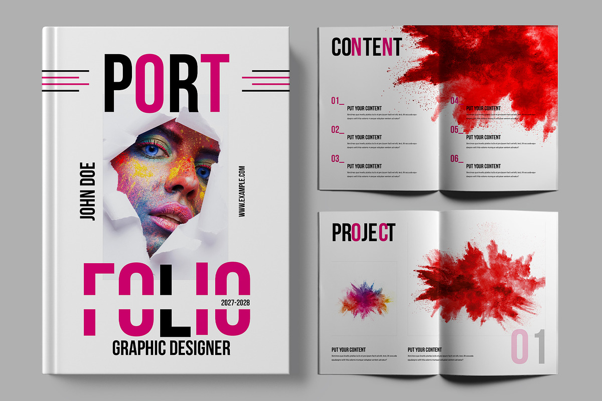 Portfolio Layout, a Magazine Template by MightyDesign (Photo 1 of 6)