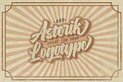 ASTERIK || Layered Bold Script, a Script Font by Rochart (Thumbnail 5 of 12)