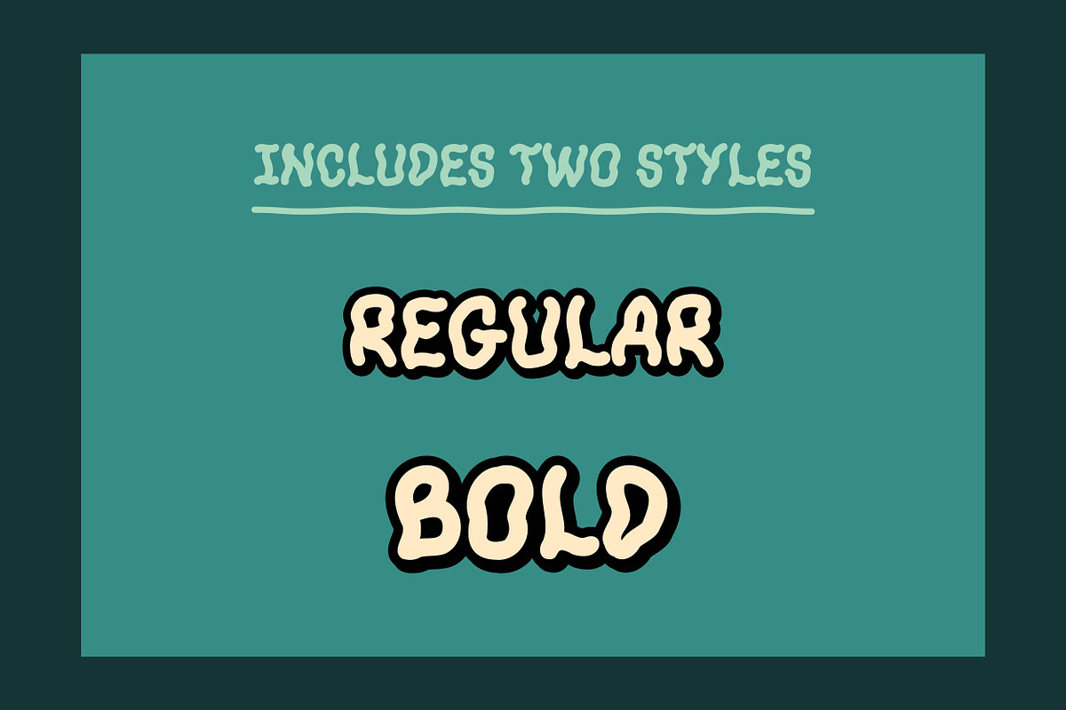 Crimpy - A wavy, crinkly font, a Font by Milk and Searle (Photo 3 of 4)