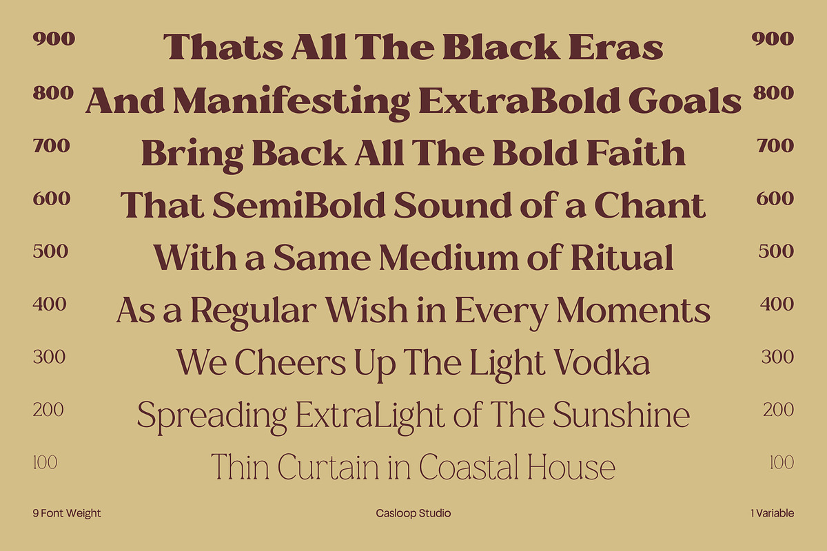 Cike – Flare Luxury Sans Typeface, a Serif Font by Casloop Studio (Photo 8 of 10)