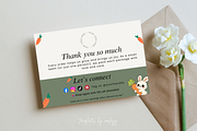 Minimal Thank You Card Template, a Card Template by Elegant_Studio44 (Thumbnail 4 of 6)