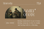 Moresby - Aesthetic Serif Typeface, a Serif Font by Get Studio (Thumbnail 8 of 11)