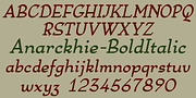 Anarckhie, a Handwritten Font by Ingrimayne Type (Thumbnail 5 of 6)