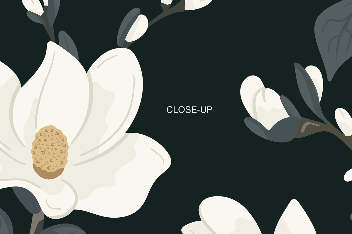 Moonstem — Seamless Floral Pattern, a Pattern Graphic by Mariia Kovalchuk (Photo 8 of 10)