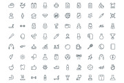 487 Health and Medical Line Icons, an Outline Icon by Vectors Market (Thumbnail 2 of 7)
