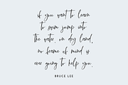 Sierra Gorge Script, a Script Font by Beck McCormick (Thumbnail 9 of 10)
