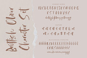 Brittish Oliver Handwritten Script, a Handwritten Font by RantautypeStudio (Thumbnail 17 of 17)