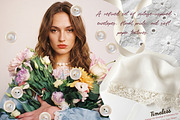 Vintage Art Envelopes, Lace & Floral, an Object Graphic by DreamoraArt (Thumbnail 2 of 11)