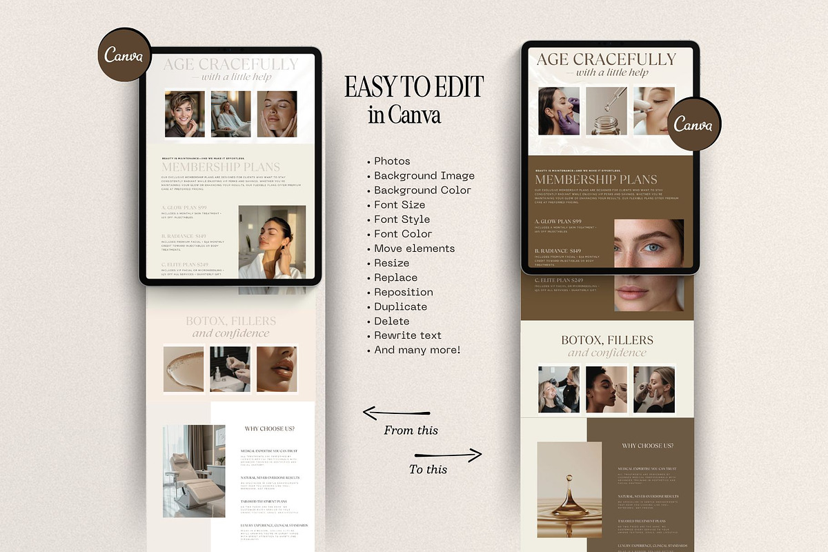Luxury Medspa Website Template for Aesthetic Services preview 7