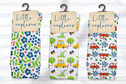 Kids set cute cars., a Pattern Graphic by KundolaArt (Thumbnail 5 of 11)