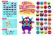 Freaky Monsters Bundle, an Animal Illustration by Asaelv Shop! (Thumbnail 4 of 8)