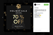 Holiday Social Media Pack, a Templates & Theme by Uidea (Thumbnail 4 of 4)