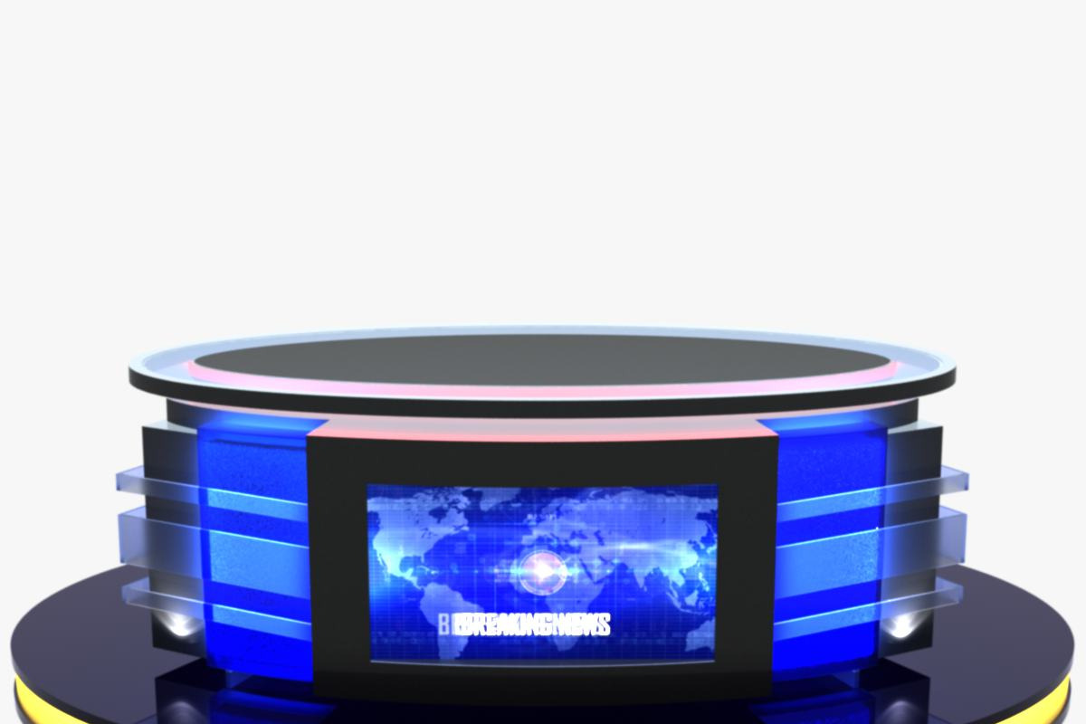 TV Studio Desk Collection (12 PCS), a Furniture 3D Model by akerStudio (Photo 130 of 153)