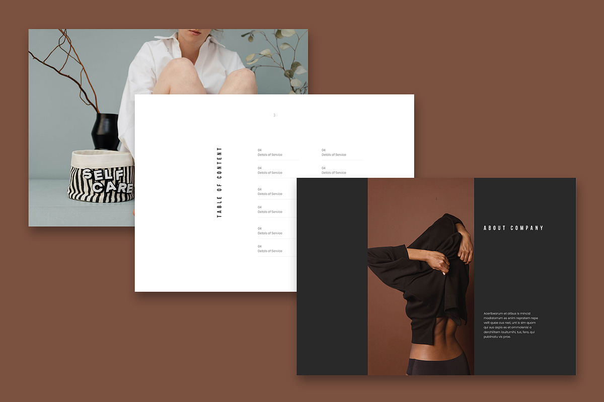 Landscape Project Proposal Template, a Brochure Template by HR Studio (Photo 2 of 8)