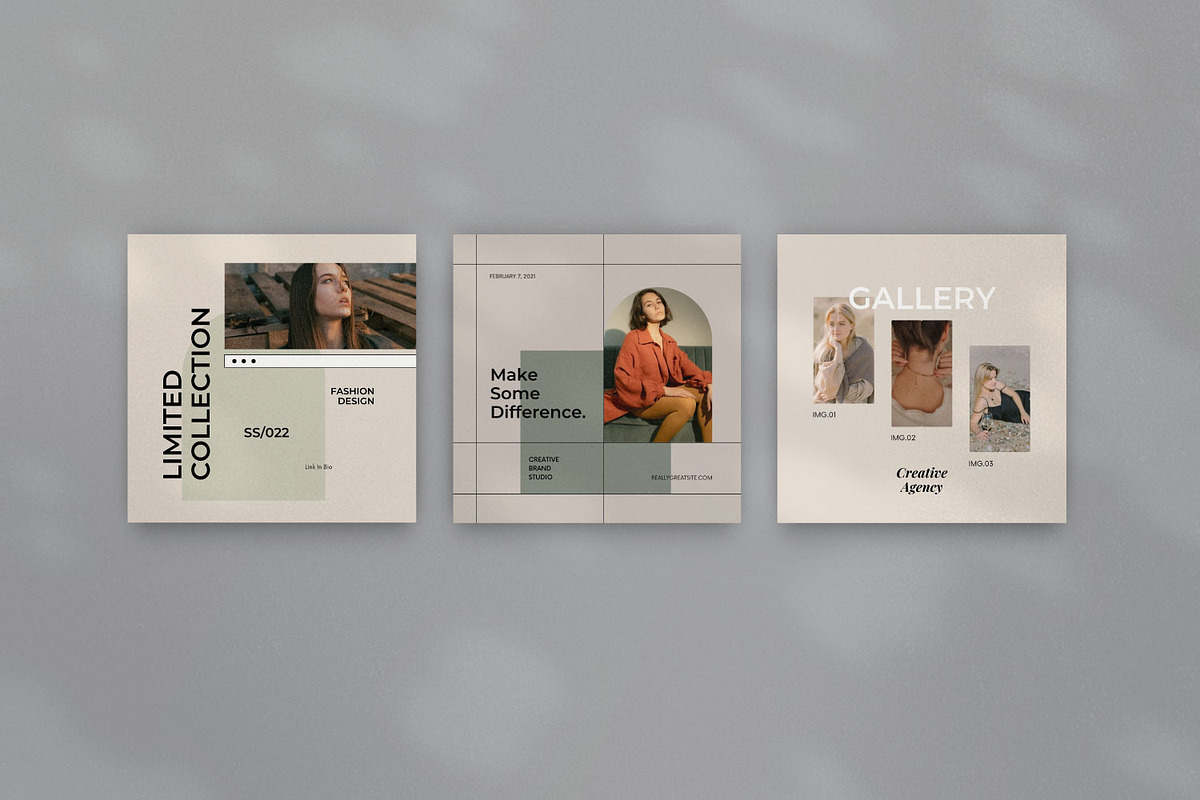 Lanya PS+Canva Instagram Templates, a Social Media Template by Dirtytemp Studio (Photo 9 of 13)
