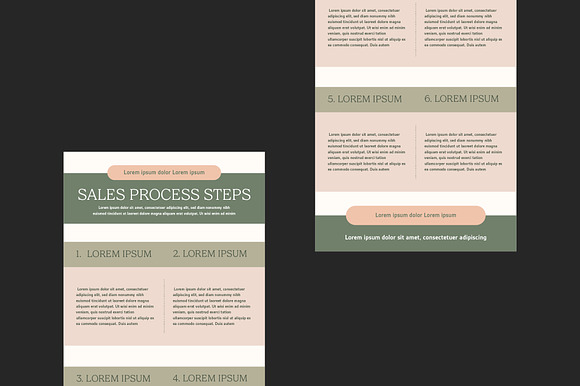 Sales Process Infographic preview 2