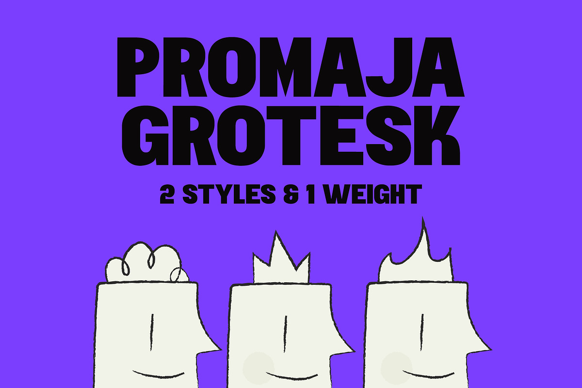 Promaja - Grotesk Type, a Sans Serif Font by Kulturë Type (Photo 1 of 9)