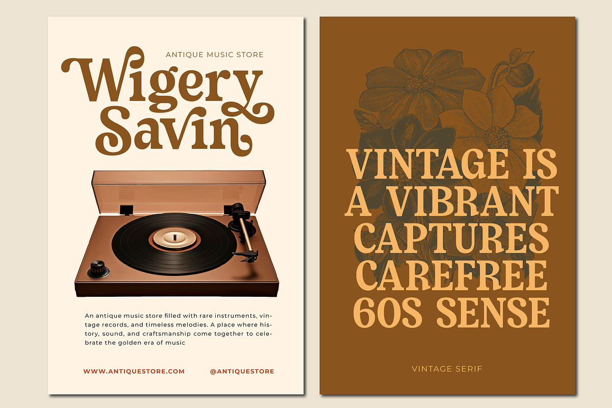 Sayin Cherik Vintage Serif Font, a Serif Font by timelesstype.co (Photo 9 of 15)