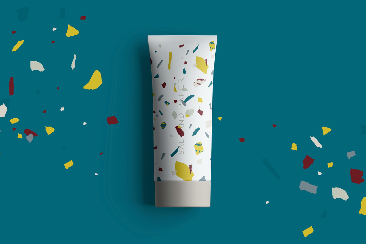 Salt & Paper. Terrazzo pattern set., a Pattern Graphic by lisa_kalev (Photo 7 of 11)