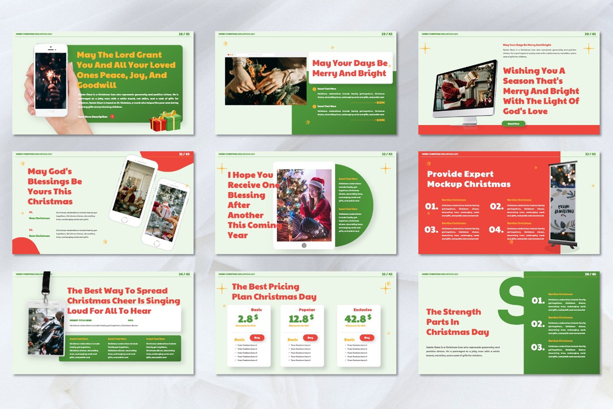 Hosnow - Merry Christmas Keynote, a Presentation Template by Dhabee (Photo 7 of 7)